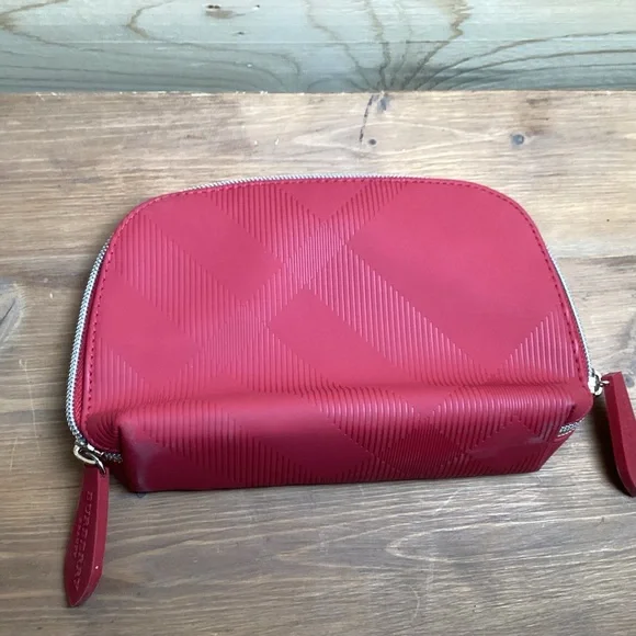 BURBERRY Pouch Cosmetic Bag Make Offer - Picture 3 of 4
